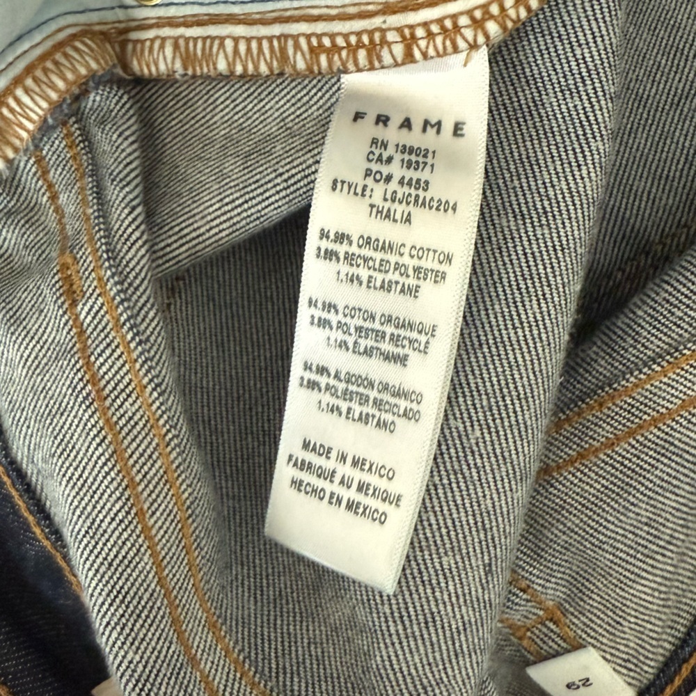 FRAME Le Garçon Crop Jeans - Picture 6 of 6